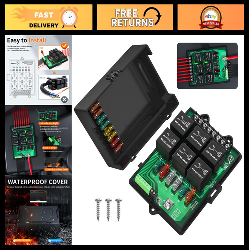 Universal 12v automotive relay - automotive,