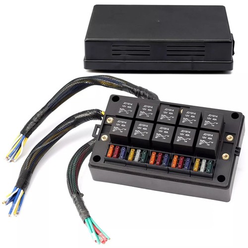 Pre wired slots way fuse - 10,
