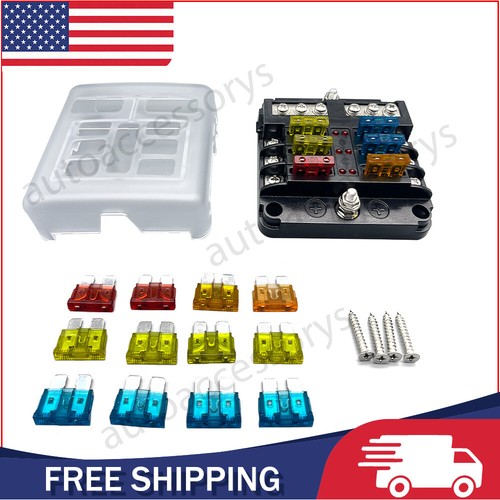 24v blade fuse box block - 12-24v,