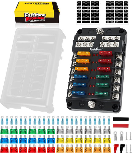 Way fuse block - block,,