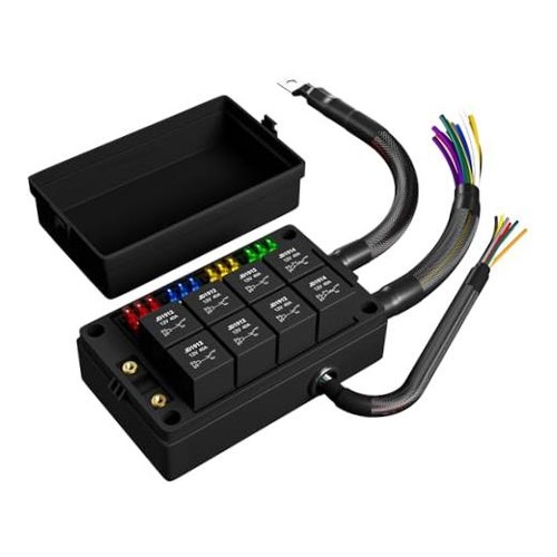 12v fuse box - 12v, relay