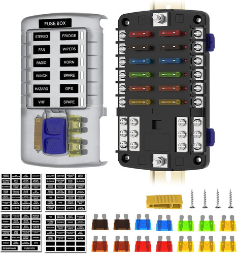 Way fuse block 12 volt - way,