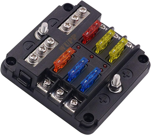 Volt fuse block waterproof - 12,