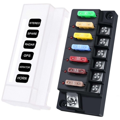 12v fuse block circuit - fuse,