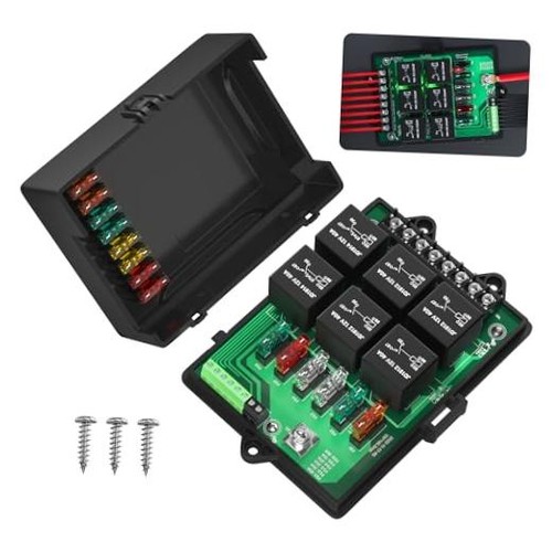 Relay box fuse - box, 12v
