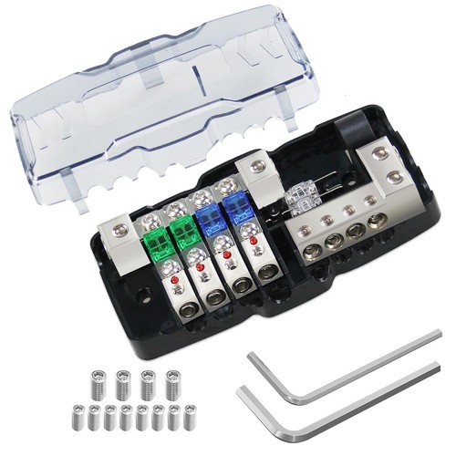 Fused power distribution block - distribution,