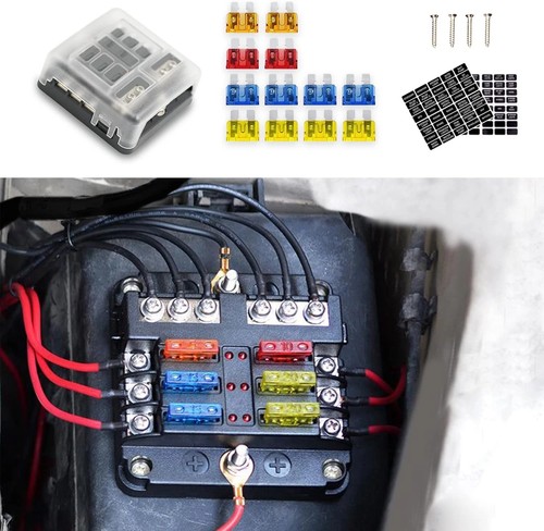 Way marine fuse - 6-way,
