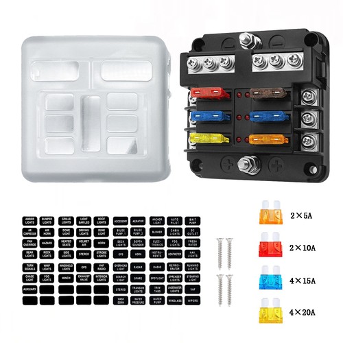 24v blade fuse box - blade, block