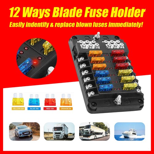 Way blade fuse box block - blade,