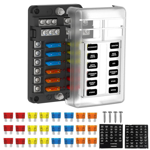 Way fuse block box - block,