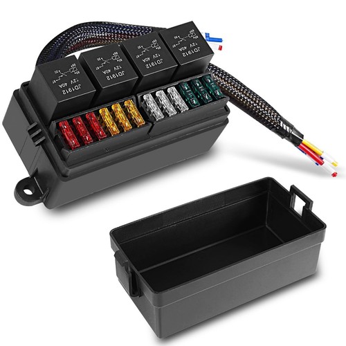 12v pre wired - fuse, box