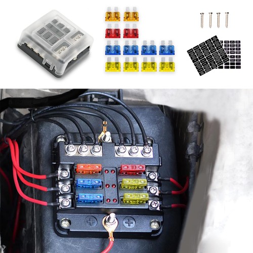 Way marine fuse - fuse, block